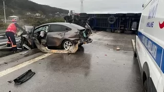 TEM'de faciadan dönüldü