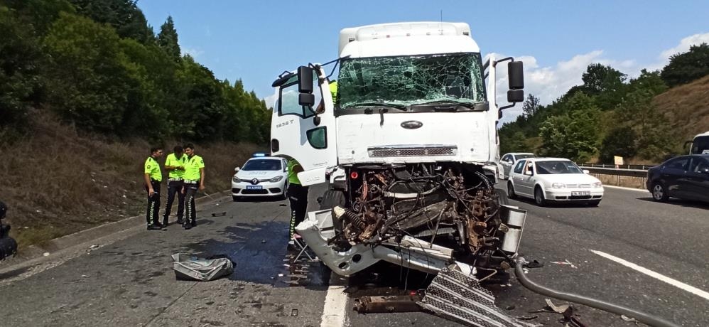 TEM'de faciadan dönüldü