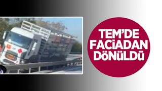 TEM'de faciadan dönüldü