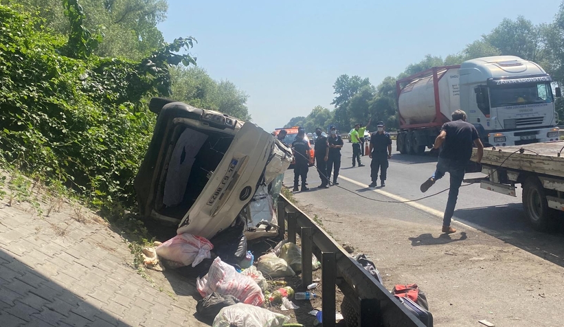 TEM'de feci kaza: 6 yaralı