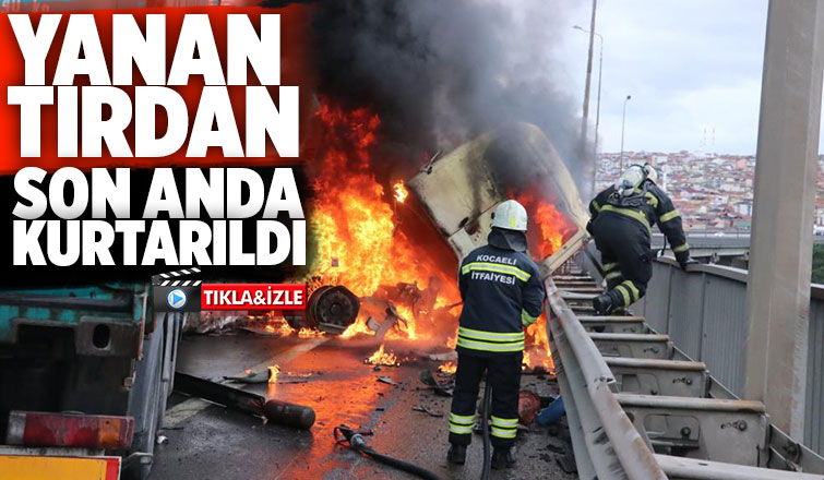 TEM'de korku dolu anlar