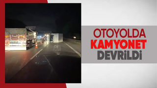 TEM'de trafiği aksatan kaza