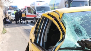 TEM'de zincirleme kaza