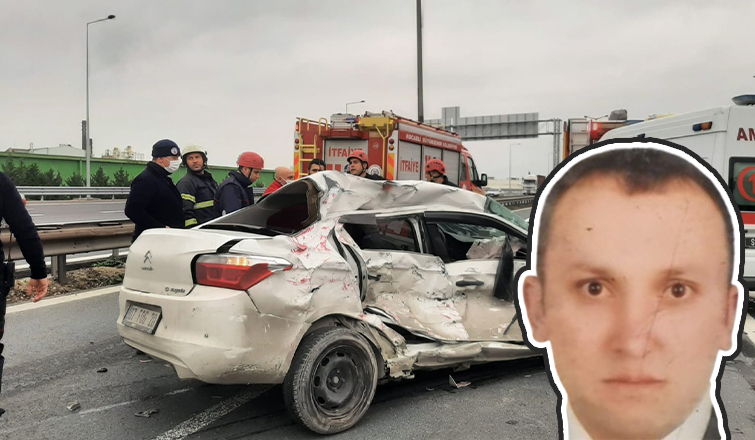 TEM'deki feci kazada sürücünün ölüm haberi geldi