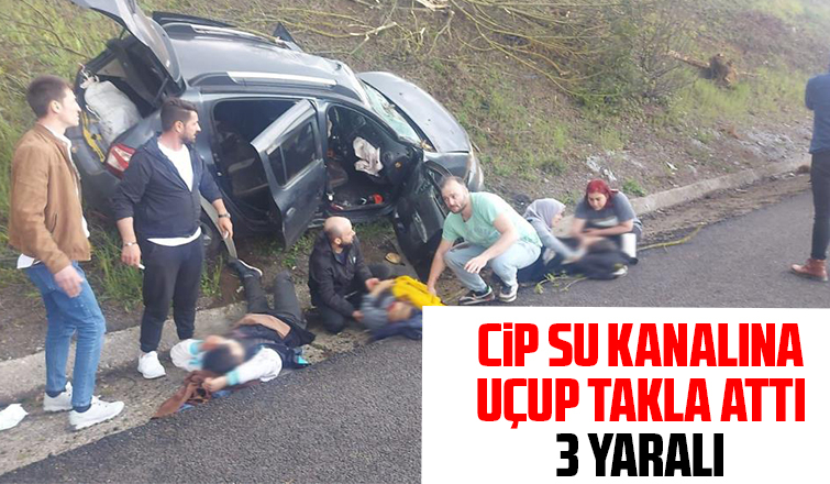 TEM Otoyolu'nda kaza: 3 ağır yaralı