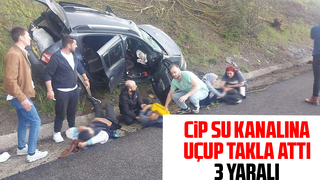 TEM Otoyolu'nda kaza: 3 ağır yaralı