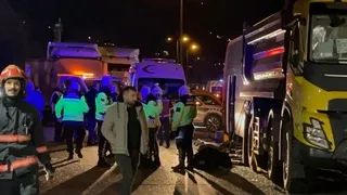 TEM Otoyolu’nda zincirleme kaza: 1 ölü, çok sayıda yaralı