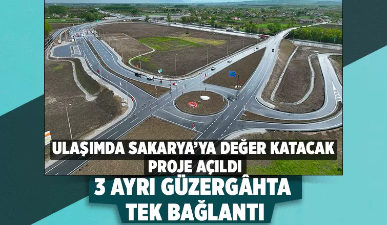TEM Otoyolu’ndan şehre yeni giriş açıldı