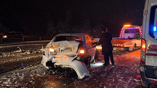 TEM savaş alanına döndü: 7 araç birbirine girdi