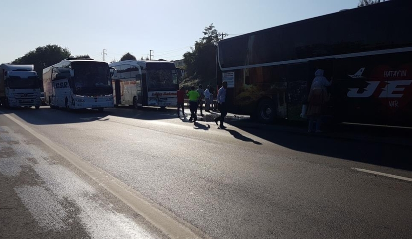 TEM’de 7 aracın karıştığı zincirleme kaza: 10 yaralı