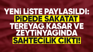 Tereyağ, kaşar ve zeytinyağında sahtecilik çıktı