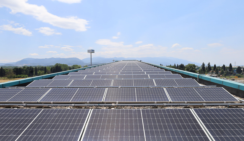 Terminal GES hizmet binalarına elektrik üretiyor