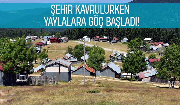 Termometreler yandı, vatandaş yaylalara kaçtı!