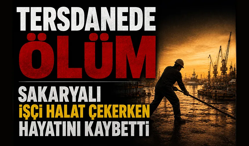 Tersanede ölüm