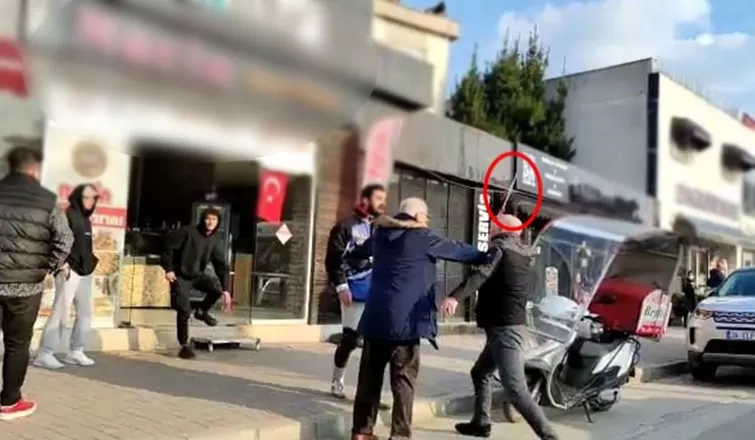 Testereli saldırganın ehliyetini  el kondu
