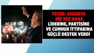 Tever'den seçim sonrası ilk açıklama