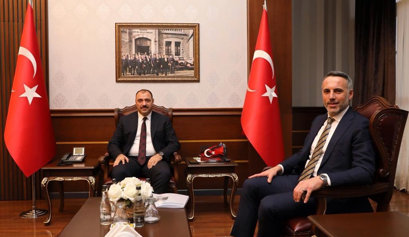 Tever'den Vali Kaldırım'a ziyaret