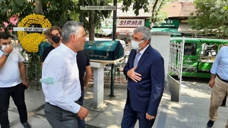 Tever'in amcası toprağa verildi