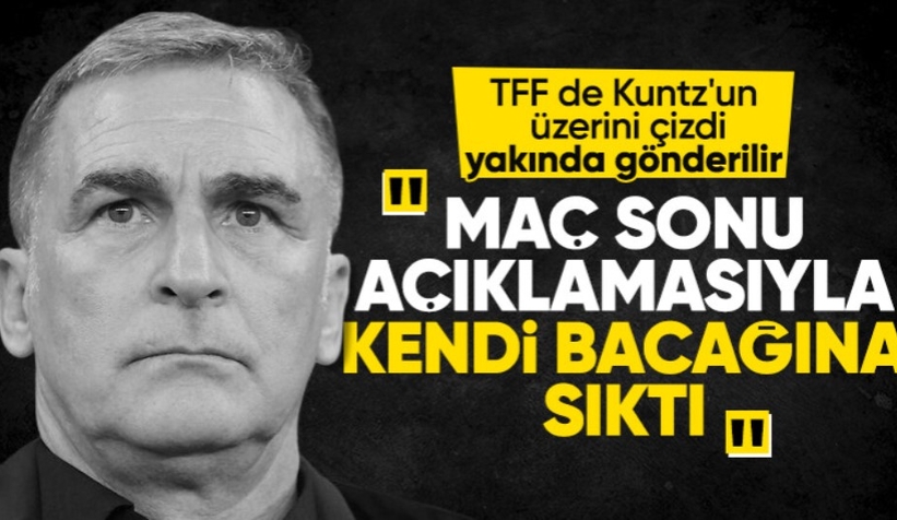 TFF Başkanı Mehmet Büyükekşi'den Stefan Kuntz'a sert eleştiri: Kendi bacağına sıktı