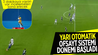 TFF duyurdu: Yarı Otomatik Ofsayt Sistemi Süper Lig'de