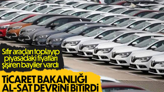 Ticaret Bakanlığı sıfır otomobilde al-sat’a kısıtlama getiriyor