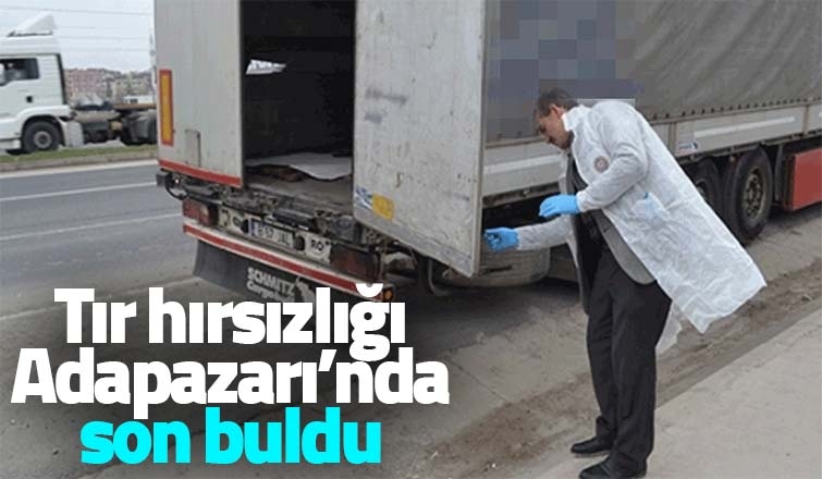Tır çalan 2 kişi tutuklandı