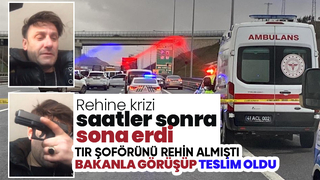 Tır şoförünü silahla rehin alan Akyazılı Fatih B. teslim oldu