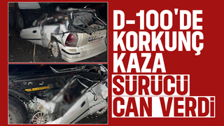 Tırın altına giren otomobilde feci şekilde öldü