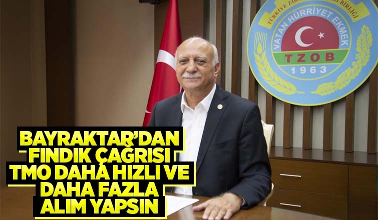 TMO daha hızlı ve daha fazla fındık alımı yapsın