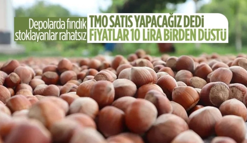 TMO'nun kararı fındık fiyatlarını sert düşürdü