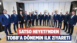 TOBB'a dönemin ilk ziyareti