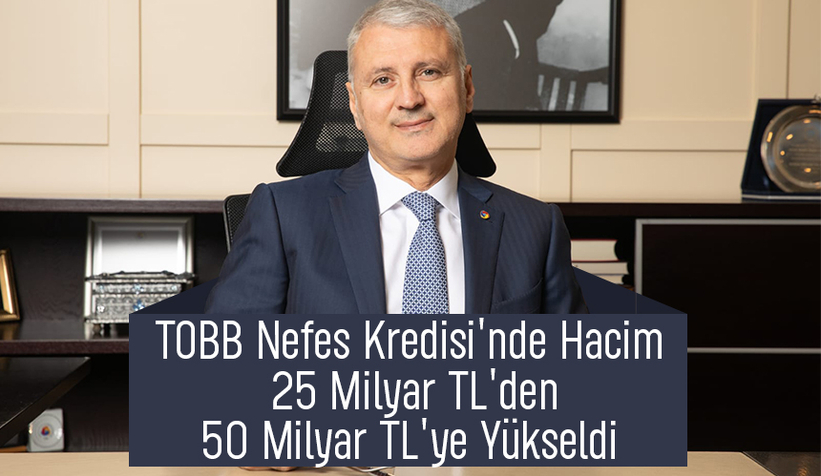 TOBB Nefes Kredisi'nde hacim yükseldi