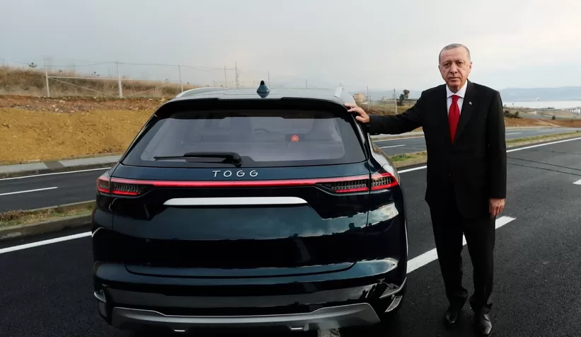 TOGG, 29 Ekim'de banttan indirilecek