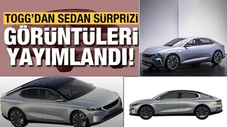 TOGG'dan heyecanlandıran paylaşım: Sedan'ın görüntüleri sızdırıldı!
