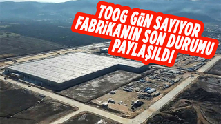 TOGG fabrika inşasındaki son durumu paylaştı
