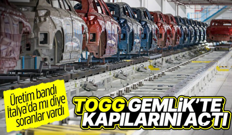 Togg Gemlik üretim tesisi kapılarını açtı