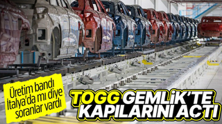Togg Gemlik üretim tesisi kapılarını açtı