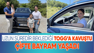 Togg ile çifte bayram yaşadılar