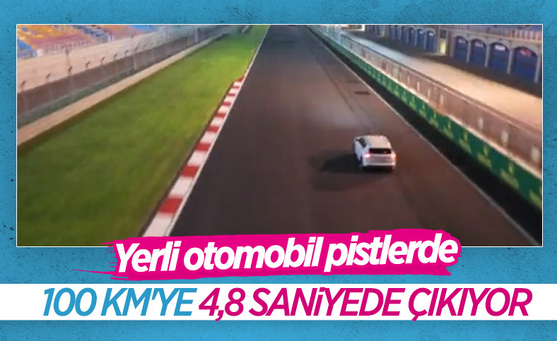 TOGG, İstanbul Park'ta test sürüşüne çıktı