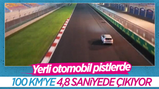 TOGG, İstanbul Park'ta test sürüşüne çıktı