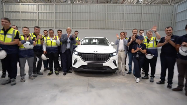 Togg'un deneme üretimine başlandı