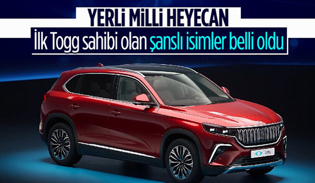 Togg'un ilk sahipleri belli oldu