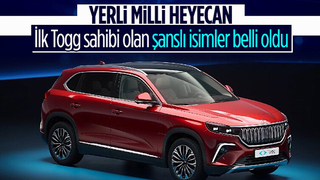 Togg'un ilk sahipleri belli oldu