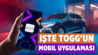 Togg'un mobil uygulaması Trumore tanıtıldı