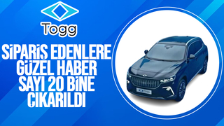 Togg’da teslim edilecek araç sayısı 12 binden 20 bine çıkartıldı