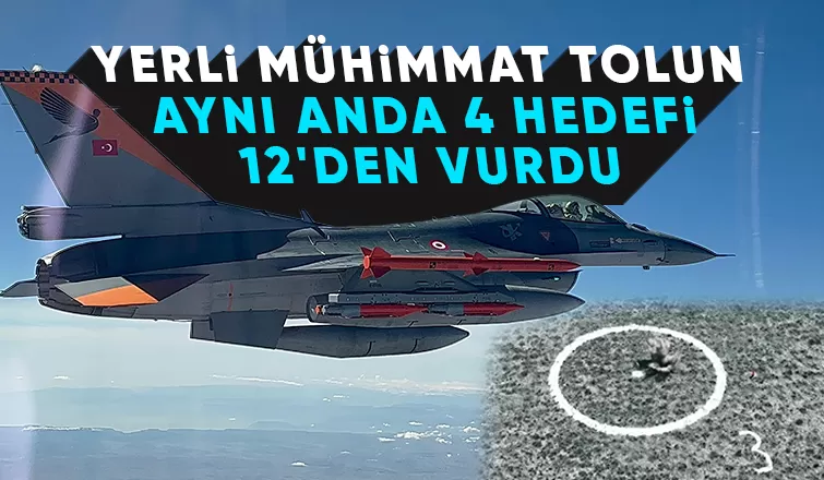 TOLUN aynı anda 4 hedefi 12’den vurdu