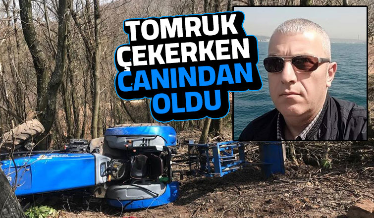 Traktörün altında kalan sürücü öldü