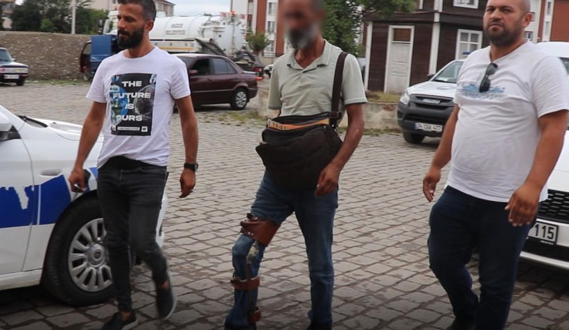 Topallayarak giren dilenci koşarak çıktı