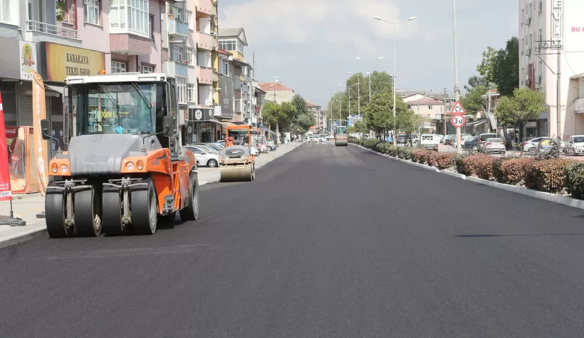 Topça ile Küpçüler Kavşağı arası yenileniyor