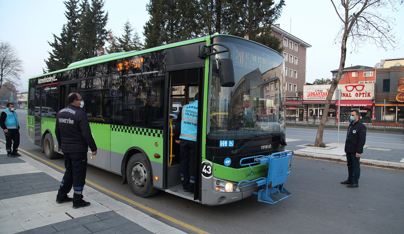 Toplu taşımada denetimler artarak devam ediyor